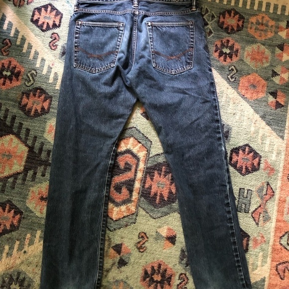 GAP Tapered Skinny Blue Jeans - Picture 2 of 6